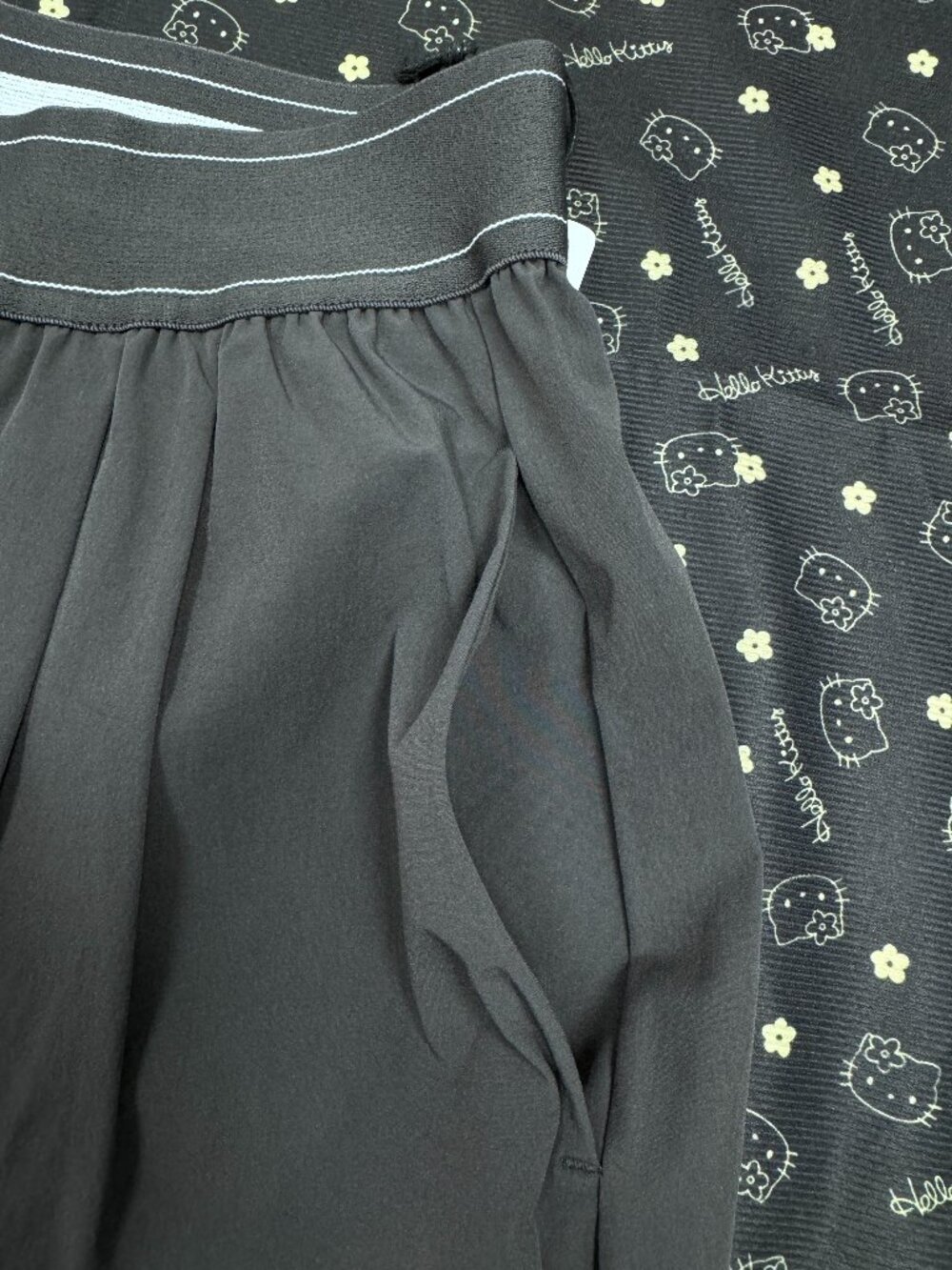 NWT Alo Yoga Suit Up Trouser Anthracite 🖋️ Tailored Wide Leg Pants (Regular) - Picture 7 of 9